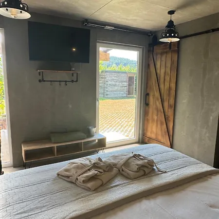 Lägenhet Casitas De Madera O Loureiro Noia
